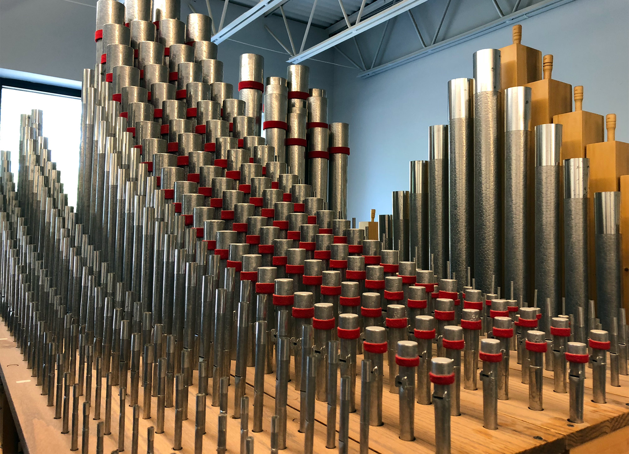 organ pipes