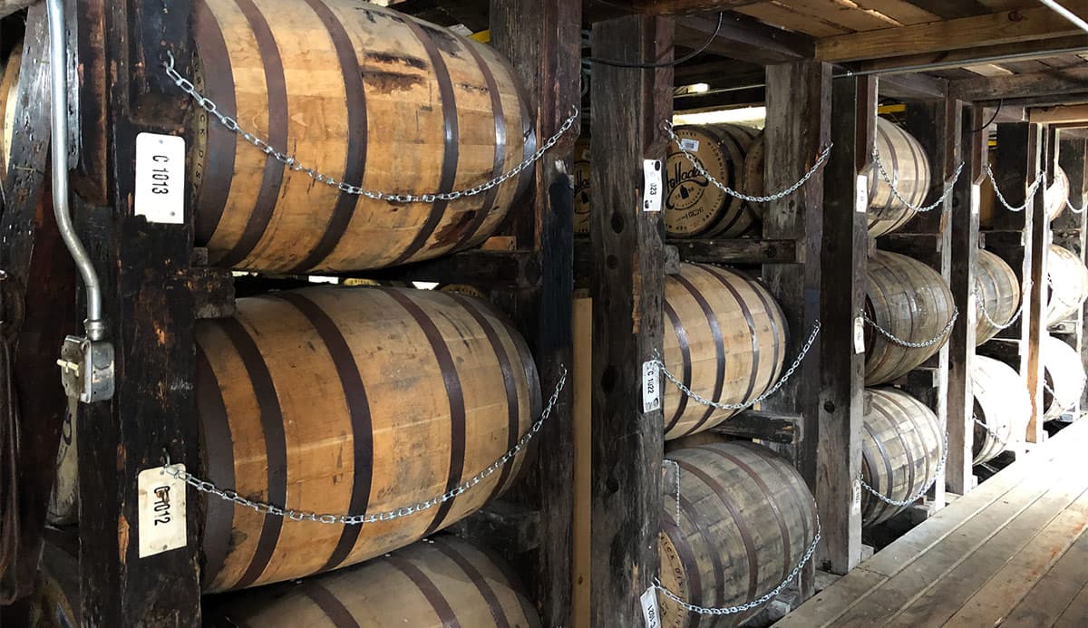 Distillery Barrels