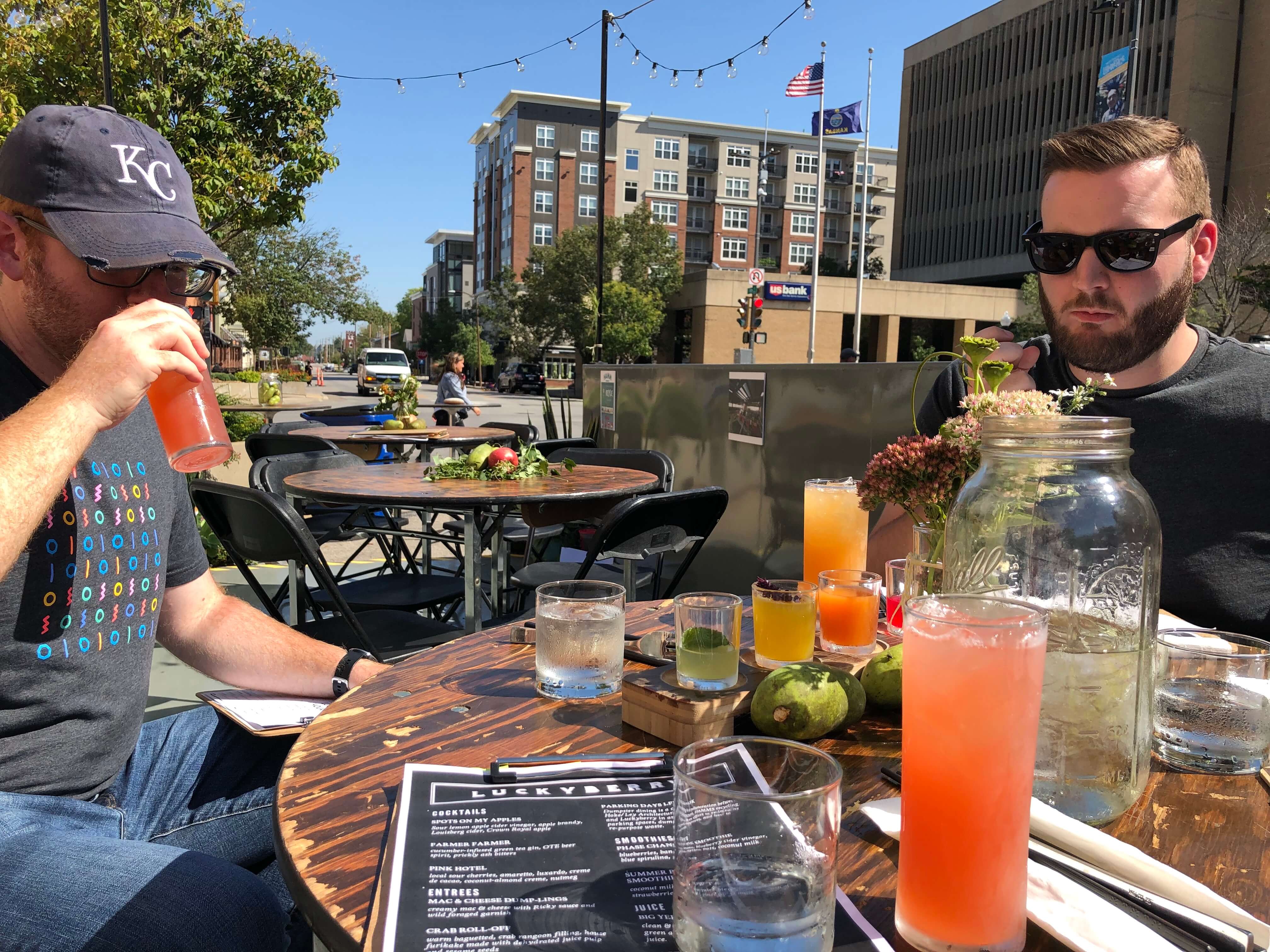 Dumpster dining