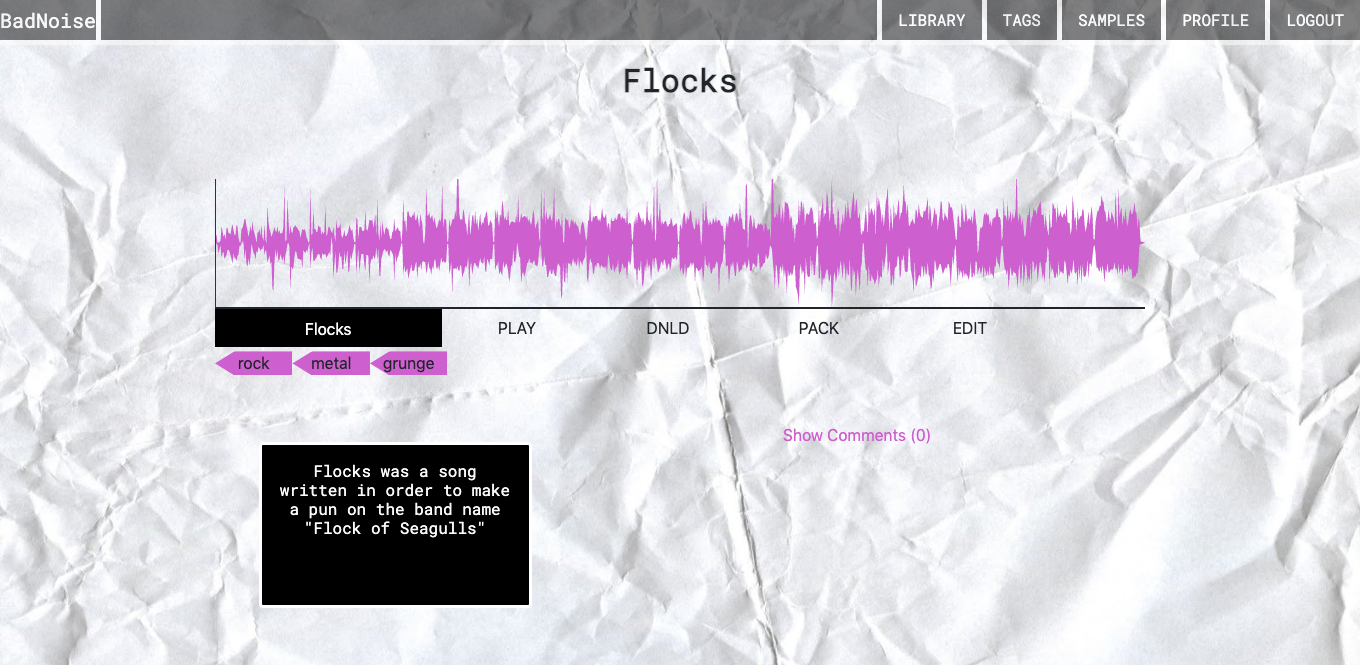 Audio Waveform